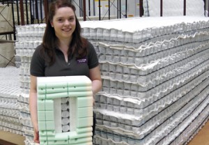 Kristina Schaller hat die Federkerne für die Franken Feder 700 persönlich für unsere Kunden getestet.